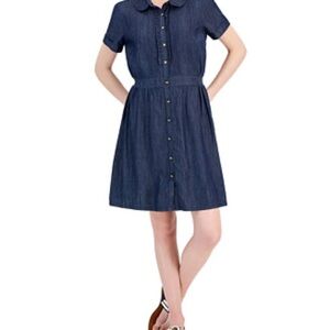 TOMMY Hilfiger Blue Polo Collar Mini Dress